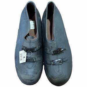 LaCrosse Men’s 11 5” Traction 2-Buckle Black Rubber Overshoes Studded Sole NOS